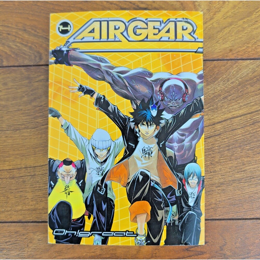 Air Gear Manga Volume 14 English Oh!Great Single Del Rey Graphic Novel